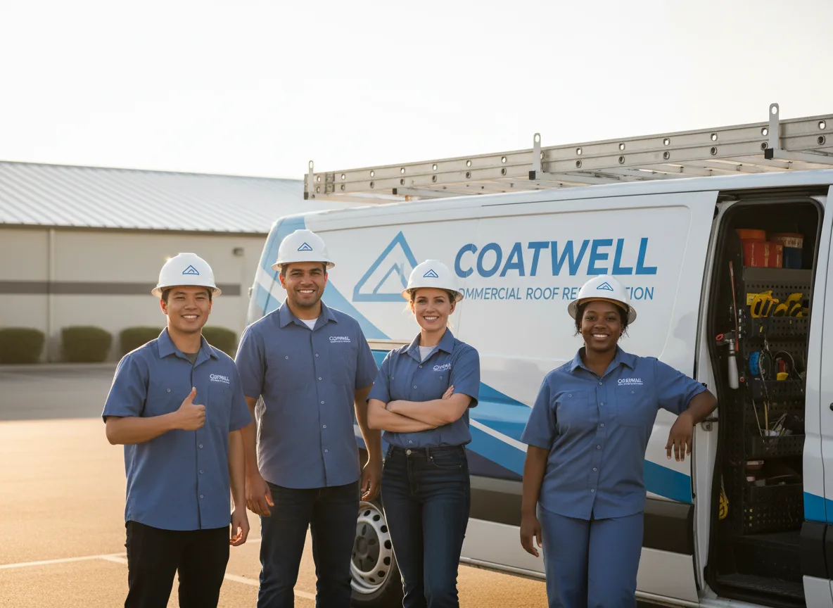 Commercial roof coating company in Arispe, IA